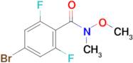 4-Bromo-2,6-difluoro-N-methoxy-N-methylbenzamide