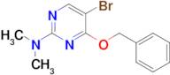 4-Benzyloxy-5-bromo-2-(N,N-dimethylamino)pyrimidine