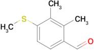 2,3-Dimethyl-4-(methylthio)benzaldehyde