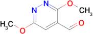 3,6-Dimethoxy-4-pyridazinecarboxaldehyde