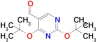 2,4-Di(tert-butoxy)pyrimidine-5-carboxaldehyde