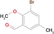 3-Bromo-2-methoxy-5-methylbenzaldehyde