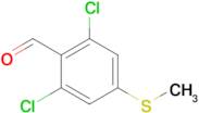 2,6-Dichloro-4-(methylthio)benzaldehyde