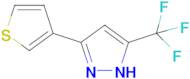 3-(thiophen-3-yl)-5-(trifluoromethyl)-1H-pyrazole