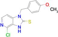 4-Chloro-1-(4-methoxybenzyl)-1H-imidazo[4,5-c]pyridine-2(3H)-thione