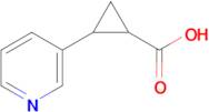 2-(Pyridin-3-yl)cyclopropanecarboxylic acid