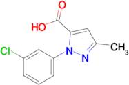 1-(3-Chlorophenyl)-3-methyl-1H-pyrazole-5-carboxylic acid