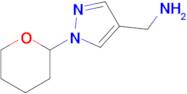 (1-(Tetrahydro-2H-pyran-2-yl)-1H-pyrazol-4-yl)methanamine