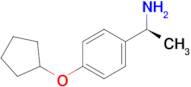 (S)-1-(4-(Cyclopentyloxy)phenyl)ethanamine