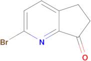 2-Bromo-5H-cyclopenta[b]pyridin-7(6H)-one