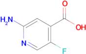 2-Amino-5-fluoroisonicotinic acid