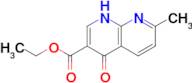 ethyl 7-methyl-4-oxo-1,4-dihydro-1,8-naphthyridine-3-carboxylate