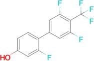 2,3',5'-Trifluoro-4'-(trifluoromethyl)-[1,1'-biphenyl]-4-ol