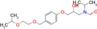 N-(2-Hydroxy-3-(4-((2-isopropoxyethoxy)methyl)phenoxy)propyl)-N-isopropylformamide