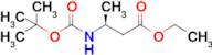 (S)-Ethyl 3-((tert-butoxycarbonyl)amino)butanoate