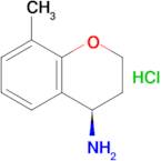 (4R)-8-Methyl-3,4-dihydro-2H-1-benzopyran-4-amine hcl