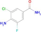 4-Amino-3-chloro-5-fluorobenzamide