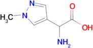 2-Amino-2-(1-methyl-1H-pyrazol-4-yl)acetic acid