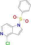 4-Chloro-1-(phenylsulfonyl)-1H-pyrrolo[3,2-c]pyridine