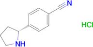 (R)-4-(Pyrrolidin-2-yl)benzonitrile hydrochloride