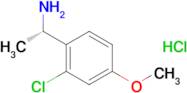 (S)-1-(2-Chloro-4-methoxyphenyl)ethan-1-amine hydrochloride