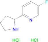 (R)-5-Fluoro-2-(pyrrolidin-2-yl)pyridine dihydrochloride