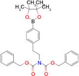 Benzyl ((benzyloxy)carbonyl)(4-(4,4,5,5-tetramethyl-1,3,2-dioxaborolan-2-yl)phenethyl)carbamate