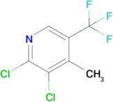 2,3-Dichloro-4-methyl-5-(trifluoromethyl)pyridine