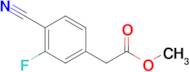 Methyl 2-(4-cyano-3-fluorophenyl)acetate