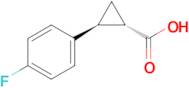 (1S,2S)-2-(4-Fluorophenyl)cyclopropanecarboxylic acid