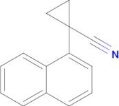 1-(Naphthalen-1-yl)cyclopropane-1-carbonitrile