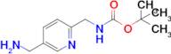 tert-Butyl ((5-(aminomethyl)pyridin-2-yl)methyl)carbamate