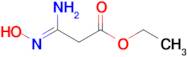 ethyl 2-(N'-hydroxycarbamimidoyl)acetate