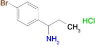 1-(4-Bromophenyl)propan-1-amine hcl
