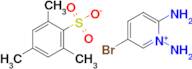 1,2-Diamino-5-bromopyridin-1-ium 2,4,6-trimethylbenzenesulfonate