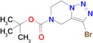 tert-Butyl 3-bromo-6,7-dihydro-[1,2,3]triazolo[1,5-a]pyrazine-5(4h)-carboxylate