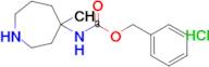 Benzyl (4-methylazepan-4-yl)carbamate hydrochloride