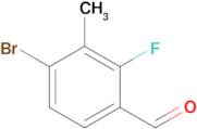 4-Bromo-2-fluoro-3-methylbenzaldehyde
