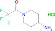 1-(4-Aminopiperidin-1-yl)-2,2,2-trifluoroethan-1-one hydrochloride