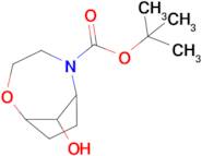 tert-Butyl 9-hydroxy-2-oxa-5-azabicyclo[4.2.1]nonane-5-carboxylate