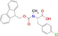 (S)-2-((((9H-Fluoren-9-yl)methoxy)carbonyl)(methyl)amino)-3-(4-chlorophenyl)propanoic acid