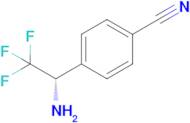 (S)-4-(1-Amino-2,2,2-trifluoroethyl)benzonitrile