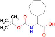 2-((tert-Butoxycarbonyl)amino)-2-cycloheptylacetic acid