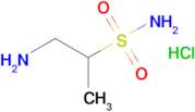 1-Aminopropane-2-sulfonamide hydrochloride