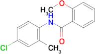 N-(4-Chloro-2-methylphenyl)-2-methoxybenzamide