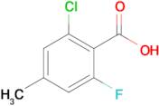 2-Chloro-6-fluoro-4-methylbenzoic acid