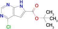 tert-Butyl 4-chloro-7H-pyrrolo[2,3-d]pyrimidine-6-carboxylate