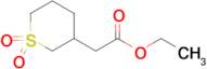 Ethyl 2-(1,1-dioxidotetrahydro-2H-thiopyran-3-yl)acetate