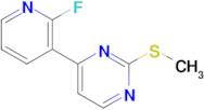 4-(2-Fluoropyridin-3-yl)-2-(methylthio)pyrimidine