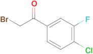 2-Bromo-1-(4-chloro-3-fluorophenyl)ethan-1-one